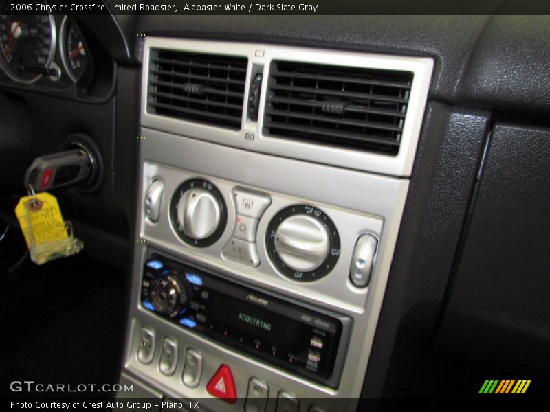 Controls of 2006 Crossfire Limited Roadster