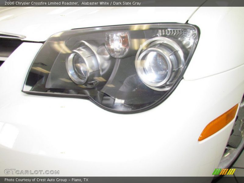Alabaster White / Dark Slate Gray 2006 Chrysler Crossfire Limited Roadster