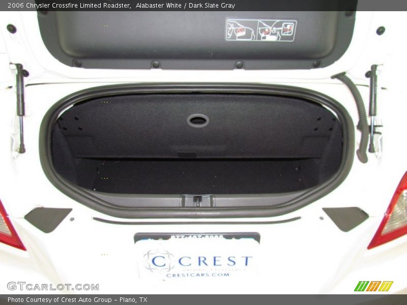 Alabaster White / Dark Slate Gray 2006 Chrysler Crossfire Limited Roadster
