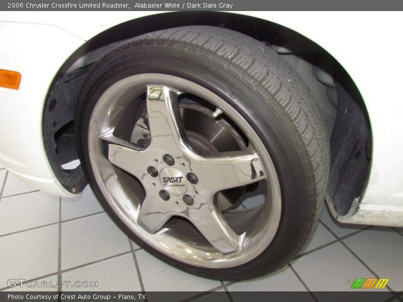 Custom Wheels of 2006 Crossfire Limited Roadster