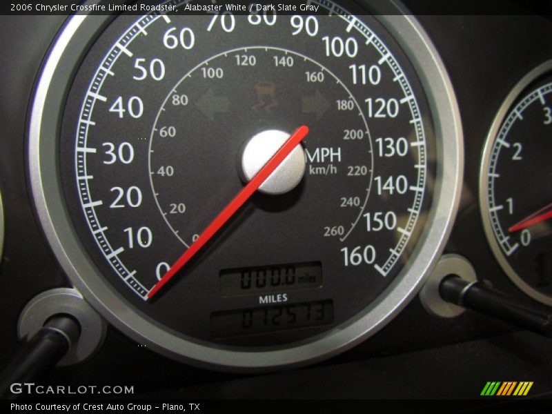 Alabaster White / Dark Slate Gray 2006 Chrysler Crossfire Limited Roadster