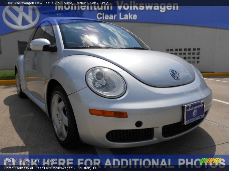 Reflex Silver / Grey 2006 Volkswagen New Beetle 2.5 Coupe