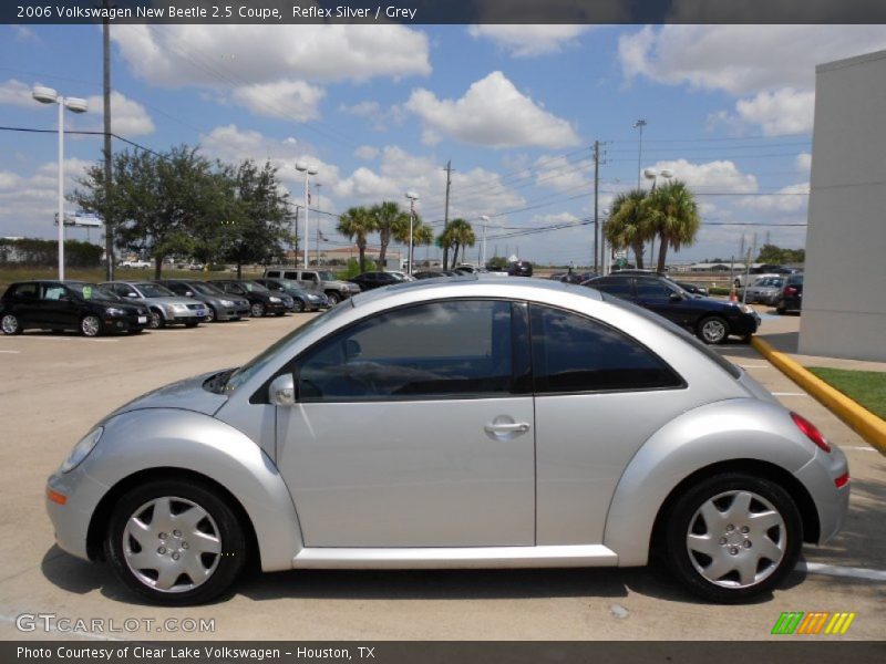 Reflex Silver / Grey 2006 Volkswagen New Beetle 2.5 Coupe