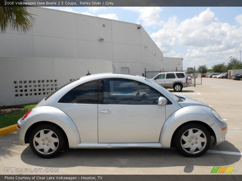 Reflex Silver / Grey 2006 Volkswagen New Beetle 2.5 Coupe