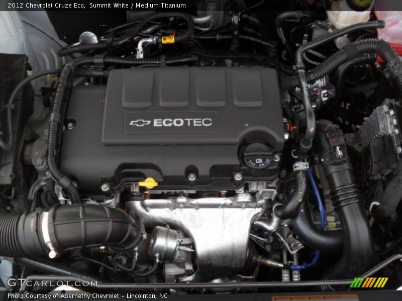  2012 Cruze Eco Engine - 1.4 Liter DI Turbocharged DOHC 16-Valve VVT 4 Cylinder