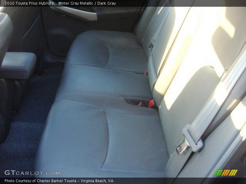 Winter Gray Metallic / Dark Gray 2010 Toyota Prius Hybrid V