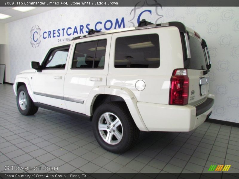 Stone White / Saddle Brown 2009 Jeep Commander Limited 4x4