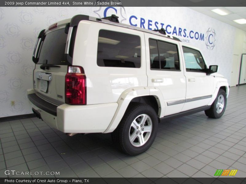 Stone White / Saddle Brown 2009 Jeep Commander Limited 4x4