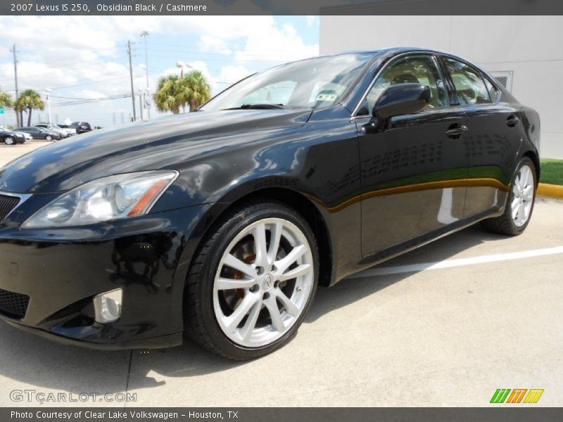 Obsidian Black / Cashmere 2007 Lexus IS 250