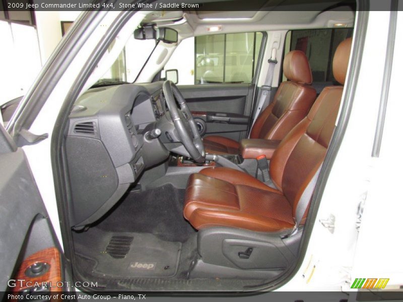  2009 Commander Limited 4x4 Saddle Brown Interior