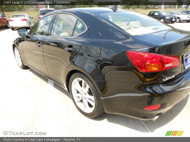 Obsidian Black / Cashmere 2007 Lexus IS 250