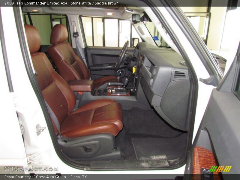 Stone White / Saddle Brown 2009 Jeep Commander Limited 4x4