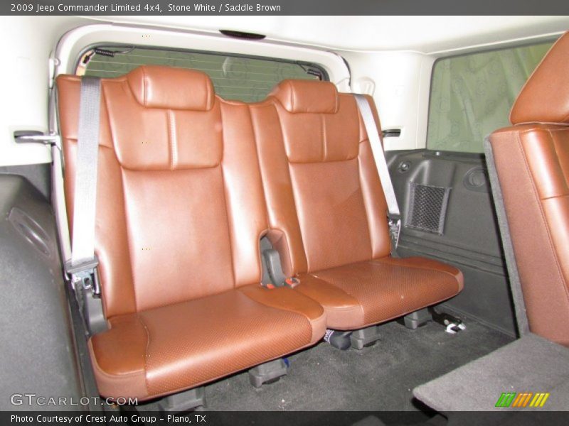 Stone White / Saddle Brown 2009 Jeep Commander Limited 4x4