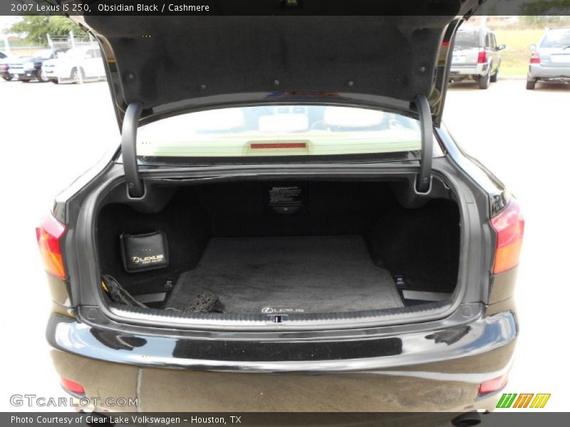 Obsidian Black / Cashmere 2007 Lexus IS 250