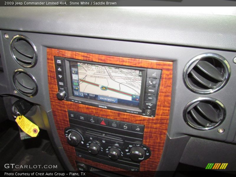 Stone White / Saddle Brown 2009 Jeep Commander Limited 4x4