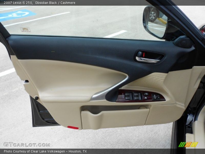 Obsidian Black / Cashmere 2007 Lexus IS 250