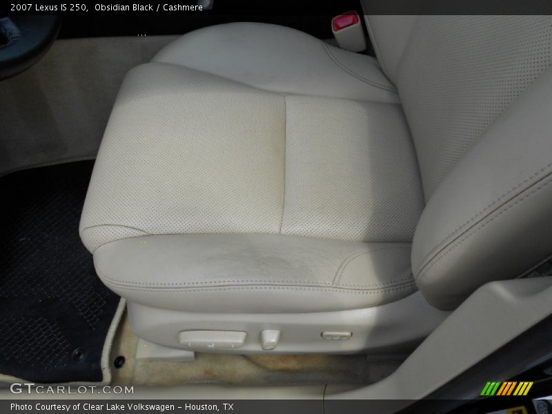 Obsidian Black / Cashmere 2007 Lexus IS 250