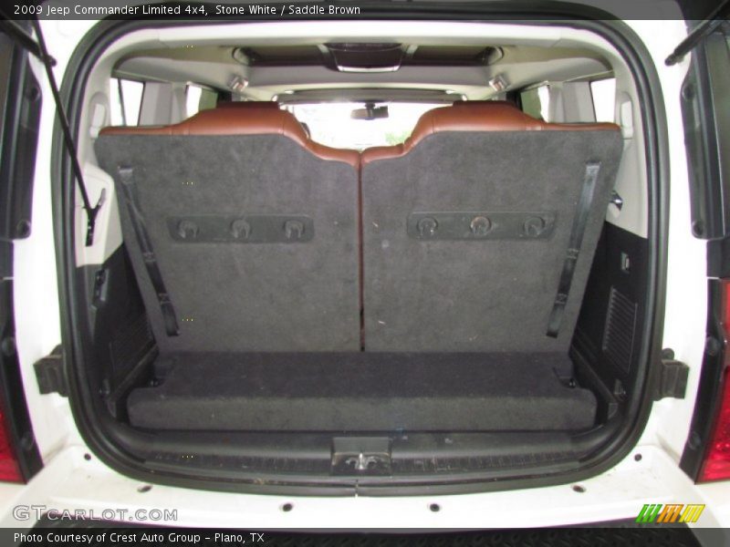 Stone White / Saddle Brown 2009 Jeep Commander Limited 4x4