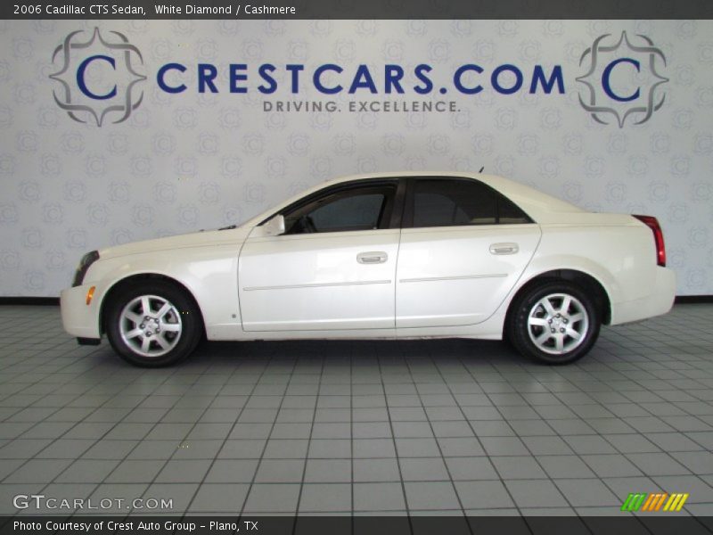 White Diamond / Cashmere 2006 Cadillac CTS Sedan