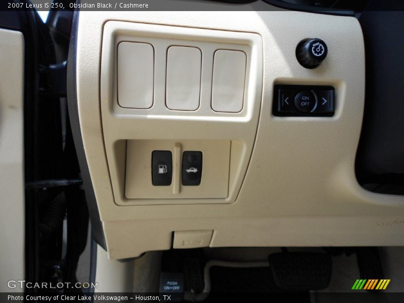 Obsidian Black / Cashmere 2007 Lexus IS 250