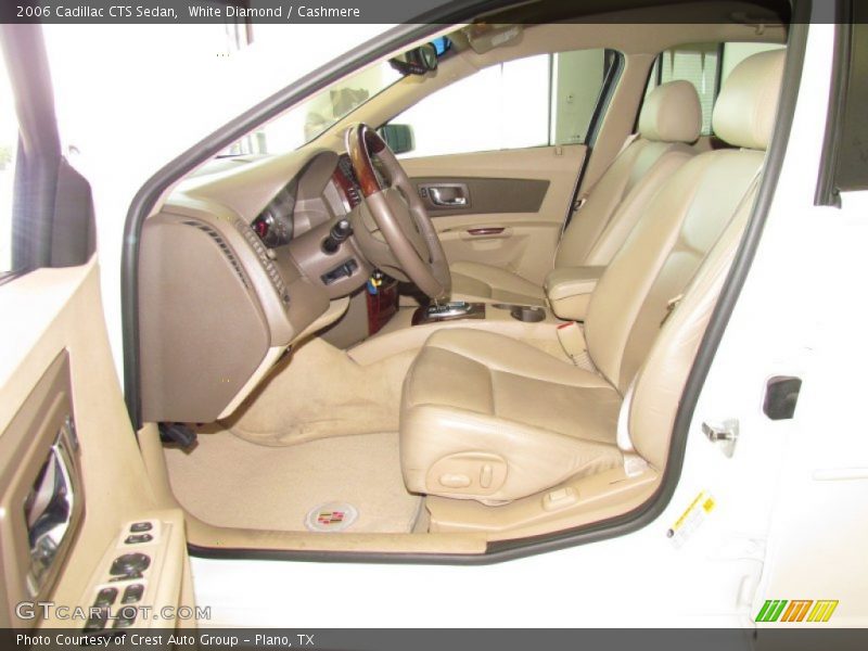 White Diamond / Cashmere 2006 Cadillac CTS Sedan