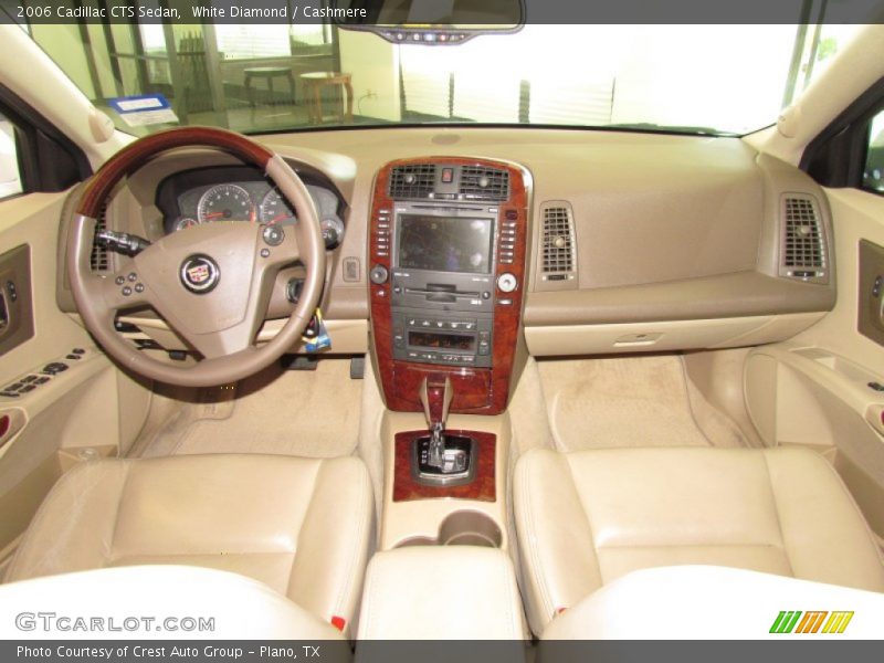 White Diamond / Cashmere 2006 Cadillac CTS Sedan