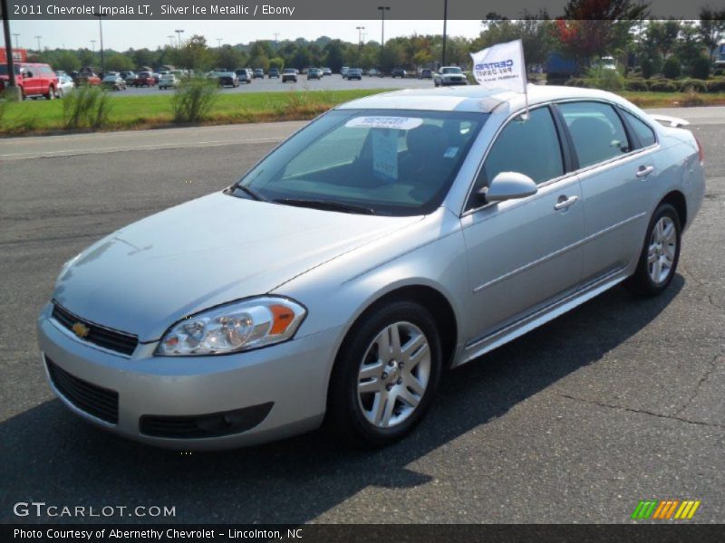 Silver Ice Metallic / Ebony 2011 Chevrolet Impala LT