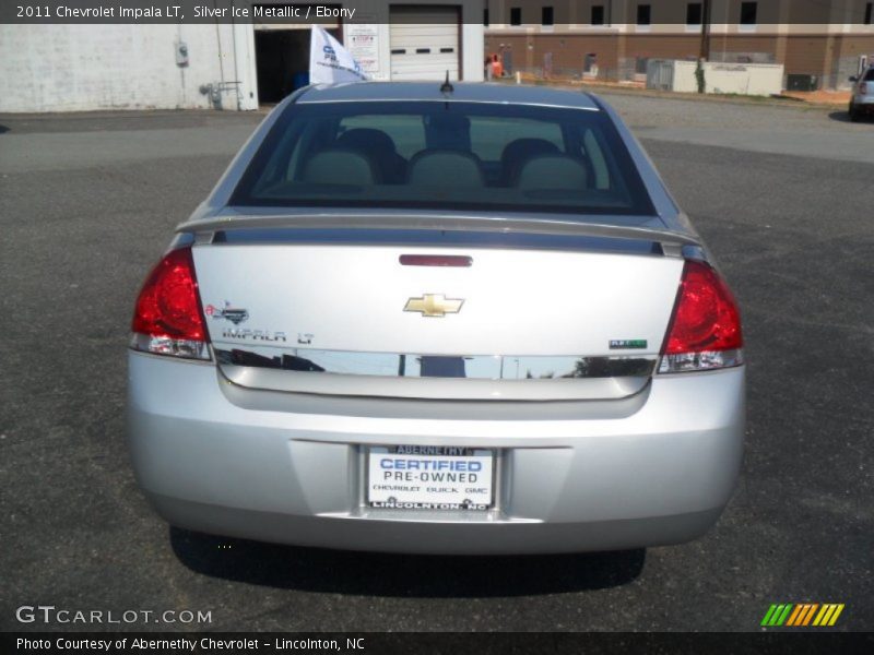 Silver Ice Metallic / Ebony 2011 Chevrolet Impala LT