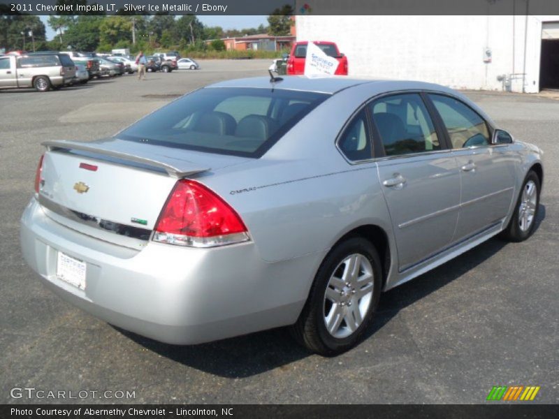 Silver Ice Metallic / Ebony 2011 Chevrolet Impala LT