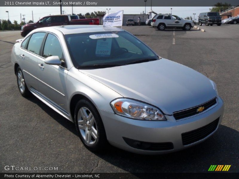 Silver Ice Metallic / Ebony 2011 Chevrolet Impala LT