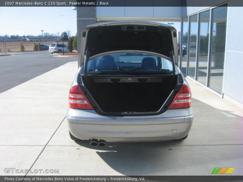 Pewter Metallic / Black 2007 Mercedes-Benz C 230 Sport