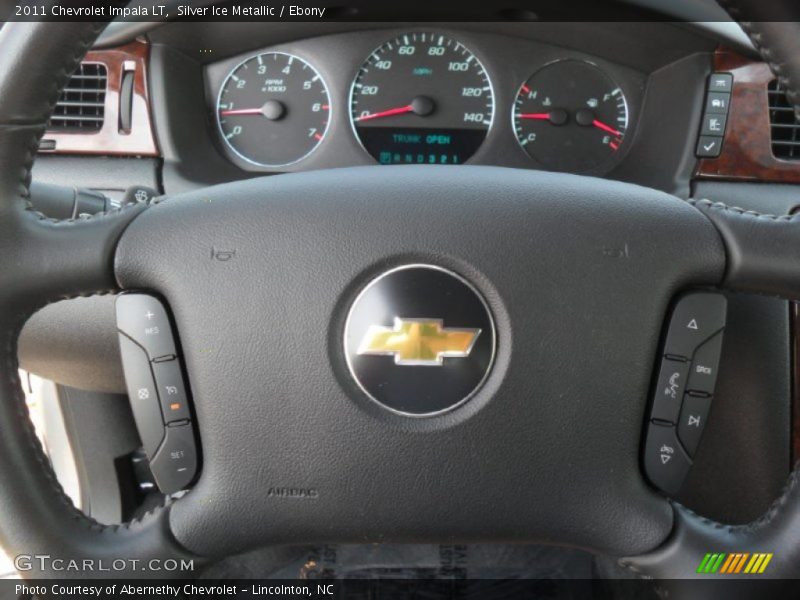 Silver Ice Metallic / Ebony 2011 Chevrolet Impala LT