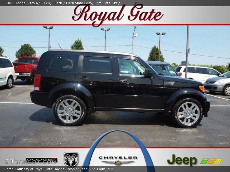 Black / Dark Slate Gray/Light Slate Gray 2007 Dodge Nitro R/T 4x4