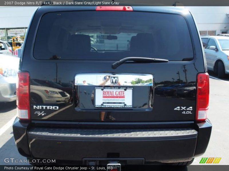Black / Dark Slate Gray/Light Slate Gray 2007 Dodge Nitro R/T 4x4