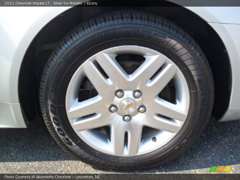 Silver Ice Metallic / Ebony 2011 Chevrolet Impala LT