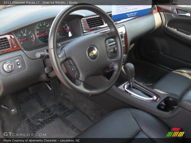 Silver Ice Metallic / Ebony 2011 Chevrolet Impala LT
