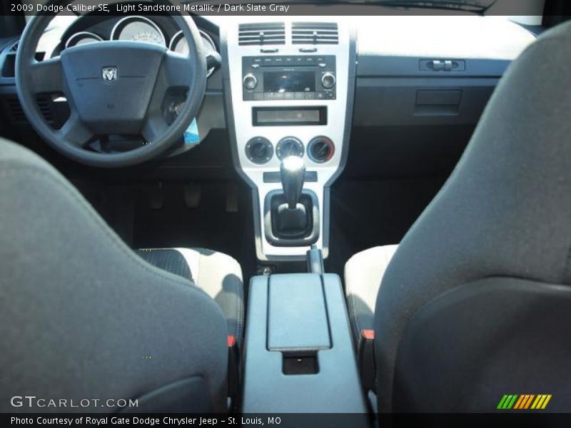 Light Sandstone Metallic / Dark Slate Gray 2009 Dodge Caliber SE