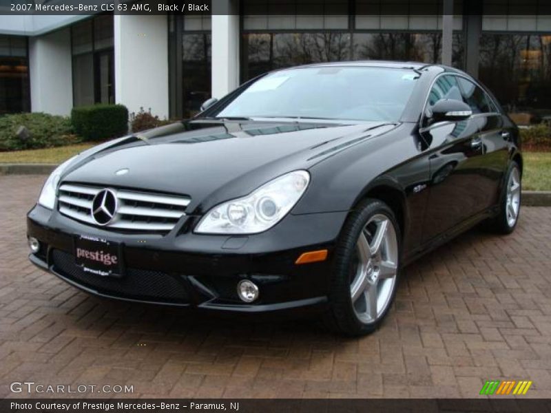 Black / Black 2007 Mercedes-Benz CLS 63 AMG