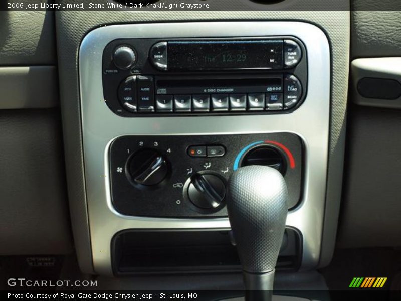 Stone White / Dark Khaki/Light Graystone 2006 Jeep Liberty Limited