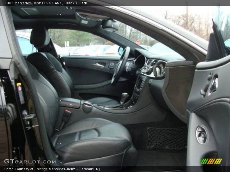Black / Black 2007 Mercedes-Benz CLS 63 AMG