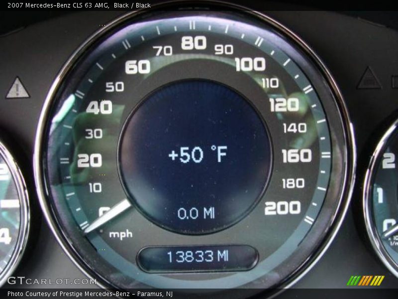 Black / Black 2007 Mercedes-Benz CLS 63 AMG