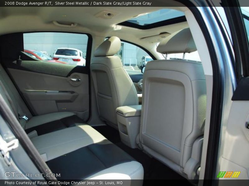 Silver Steel Metallic / Dark Slate Gray/Light Slate Gray 2008 Dodge Avenger R/T