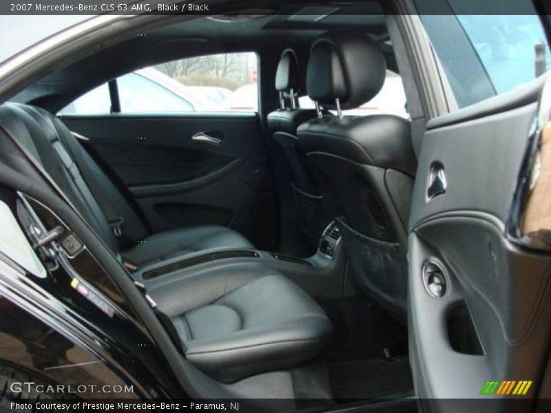 Black / Black 2007 Mercedes-Benz CLS 63 AMG