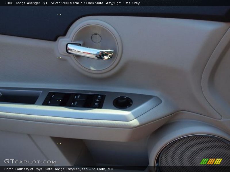 Silver Steel Metallic / Dark Slate Gray/Light Slate Gray 2008 Dodge Avenger R/T