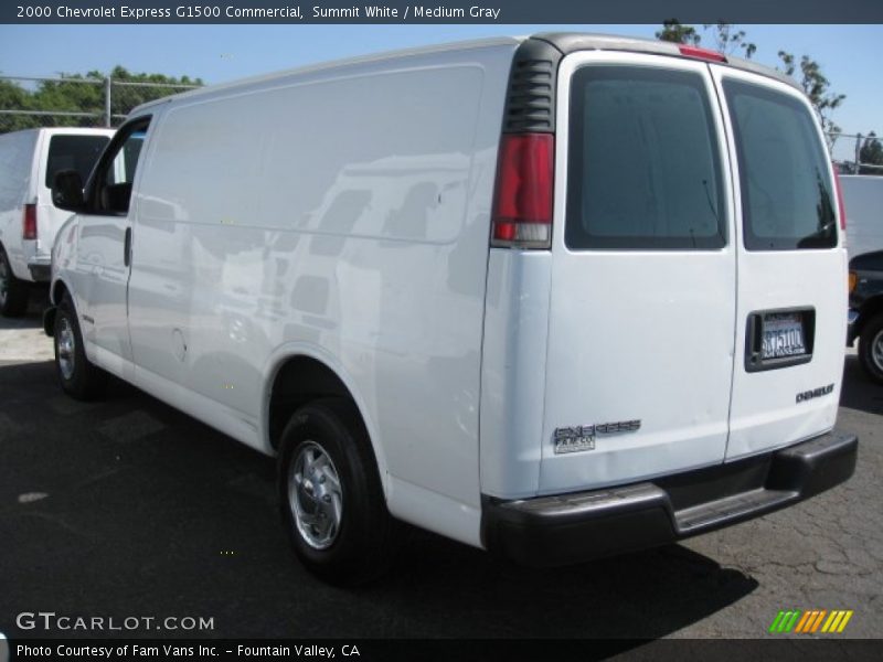 Summit White / Medium Gray 2000 Chevrolet Express G1500 Commercial