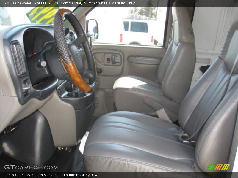 Summit White / Medium Gray 2000 Chevrolet Express G1500 Commercial