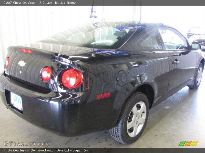 Black / Ebony 2007 Chevrolet Cobalt LS Coupe