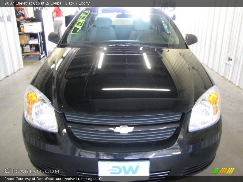 Black / Ebony 2007 Chevrolet Cobalt LS Coupe