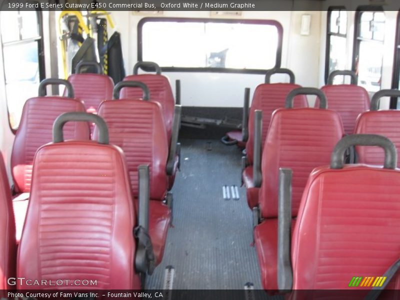 Oxford White / Medium Graphite 1999 Ford E Series Cutaway E450 Commercial Bus