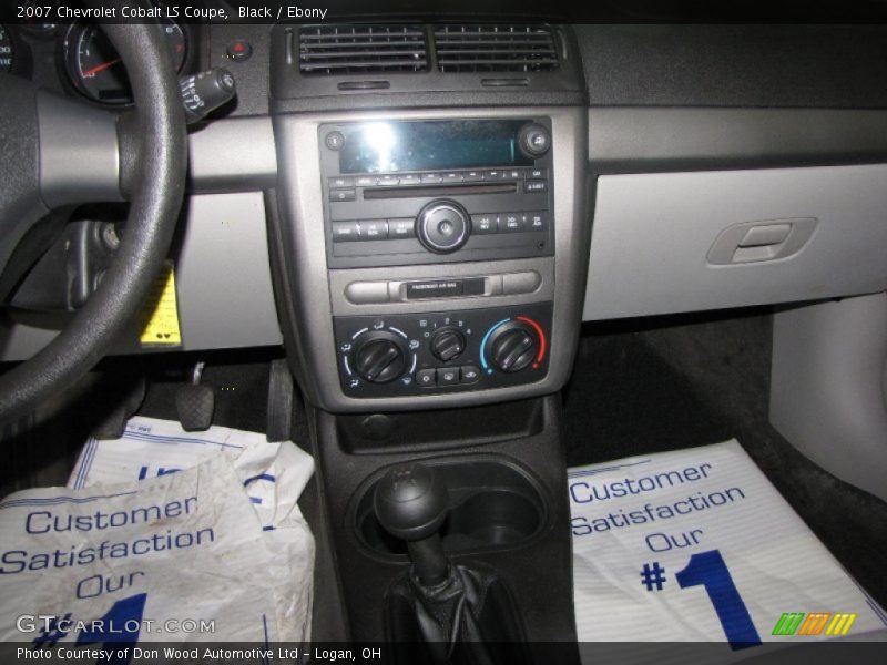 Black / Ebony 2007 Chevrolet Cobalt LS Coupe